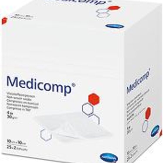 Medicomp - Kompres ( non woven)  10x10cm 4l.st./ 25 x 2st.- 421725