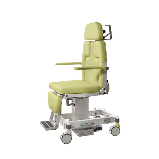 Treatment chair for mammography screenings and breast biopsies  -  Akrus ak 5010 MBS